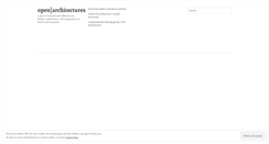 Desktop Screenshot of openarchitectures.com